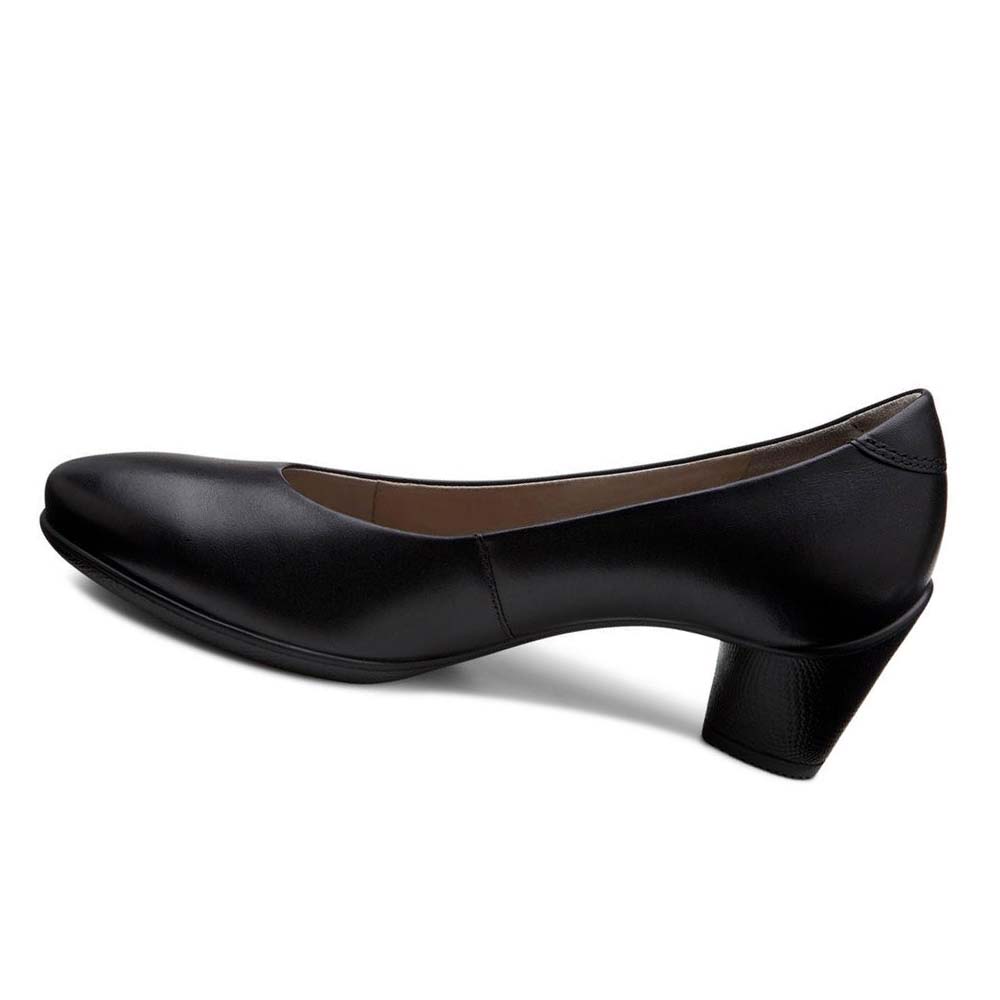 Ecco Sculptured 45 Plain Pumps Dam Svarta | SE 159PJJ